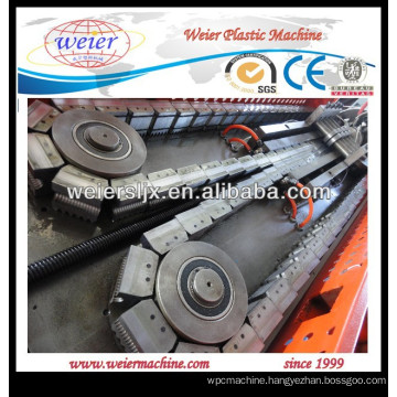 plastic single wall corrugated pipe machinery